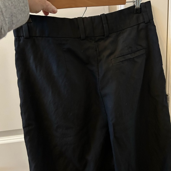 COS linen blend wide leg high waist pants with pleats at waist. Capsule. EUC. 8 - Picture 10 of 16